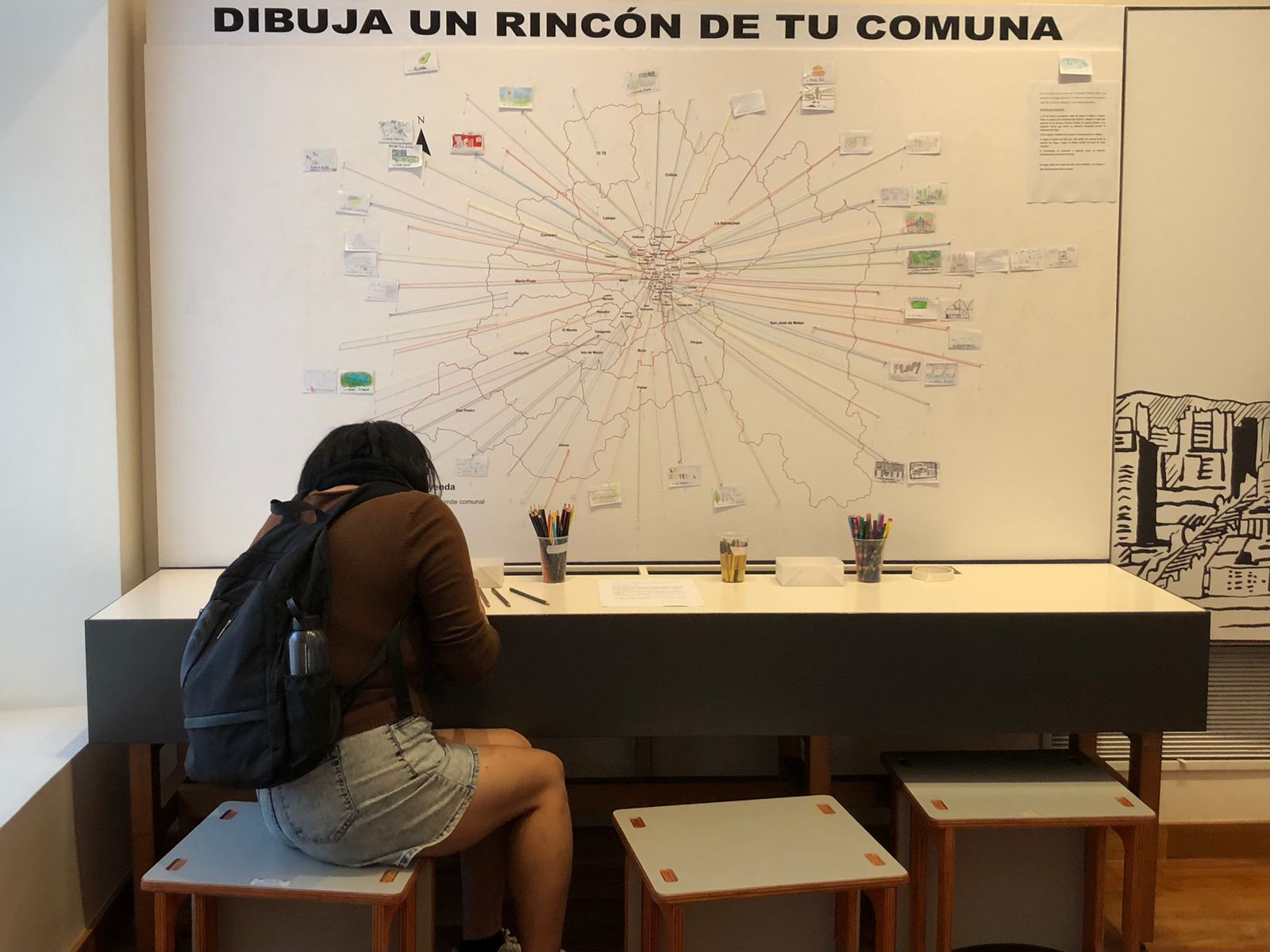 Cartografía participativa: Dibuja un rincón de tu comuna